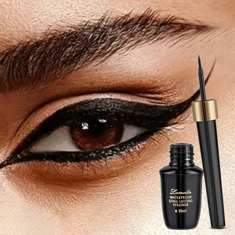 Correction Pen Fine - Langlebiger, hartspitziger Gel-Augen-Ultrafeiner, wasserfester, schwarzer flüssiger