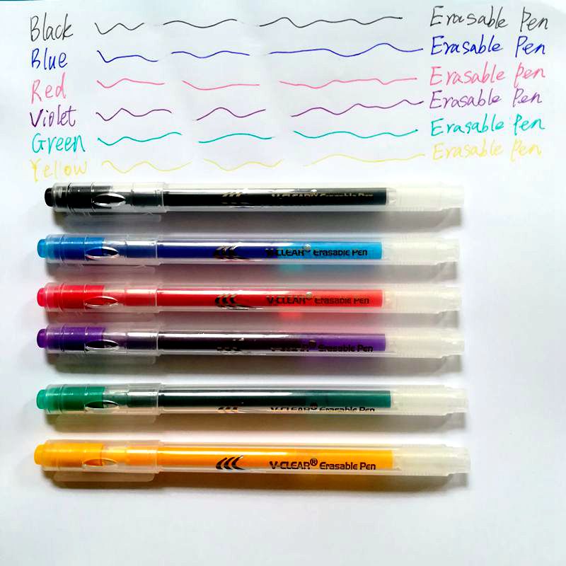 Pilot Pen Frixion - VCLEAR Löschbarer Stift, Reibstift, löschbare Nachfüllung,