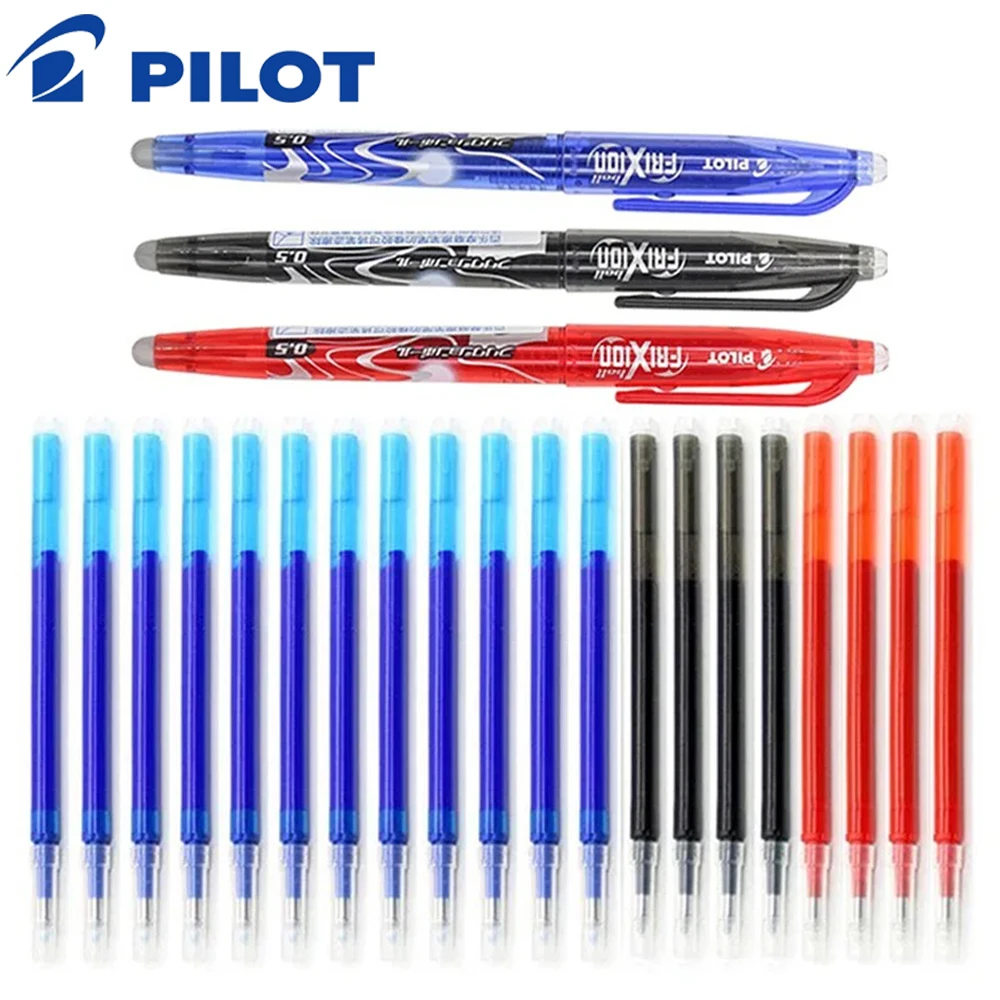 Pilot Pen G2 - Pilot Frixion löschbares Gelstift-Set, 0,5 mm,