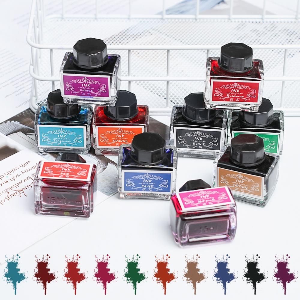 Fountain Pen Bottled Ink - Kohlenstoff freie Tinte für Füll federhalter