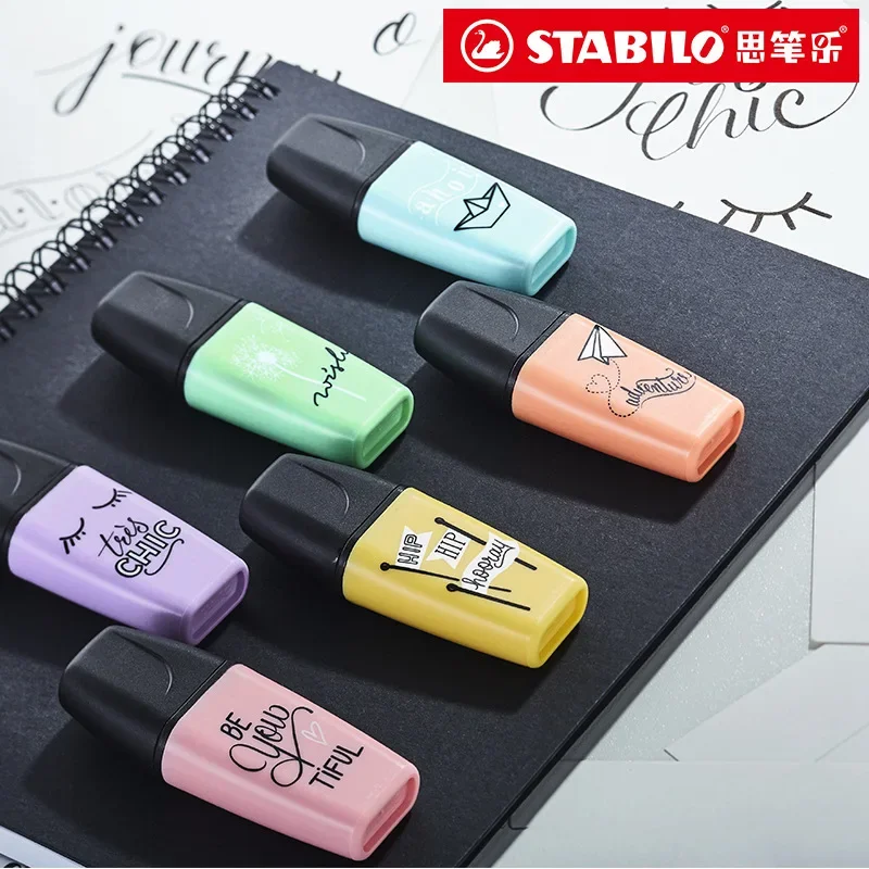Stabilo Marker Boss - 3/6 Farbe/Set Deutsch STABILO Mini BOSS