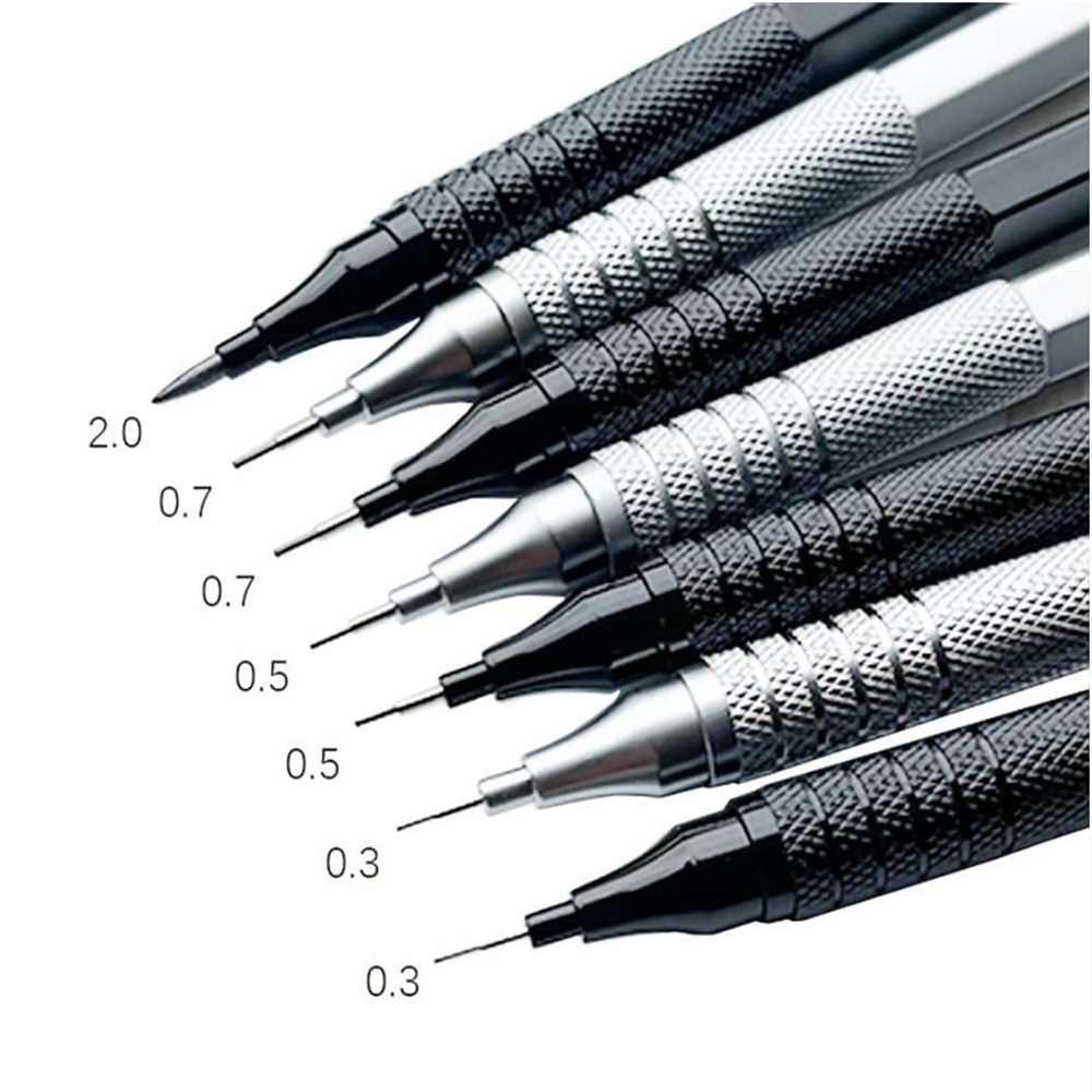 Ganzmetall-Druckbleistift mit  – Mechanical Pencil 0.3 Bewertung und Preis