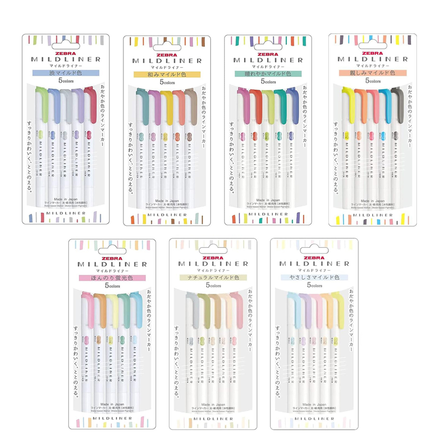 Zebra Full 35/25Colors Mildlin – Zebra Pen Mildliner Bewertung und Preis