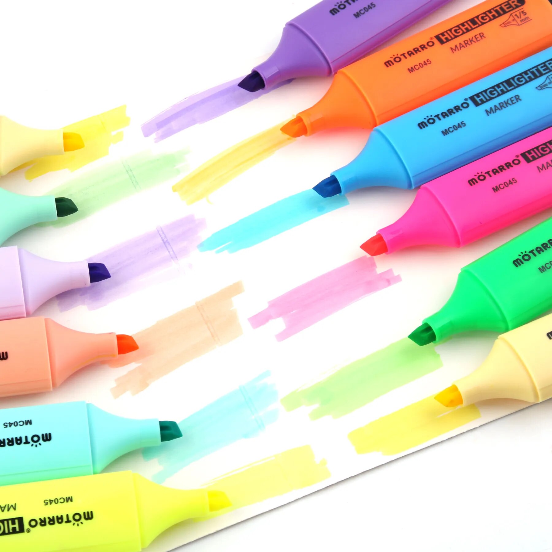 MOTARRO 12 Stück PVC-Box-Marke – Stabilo Marker Boss Bewertung und Preis