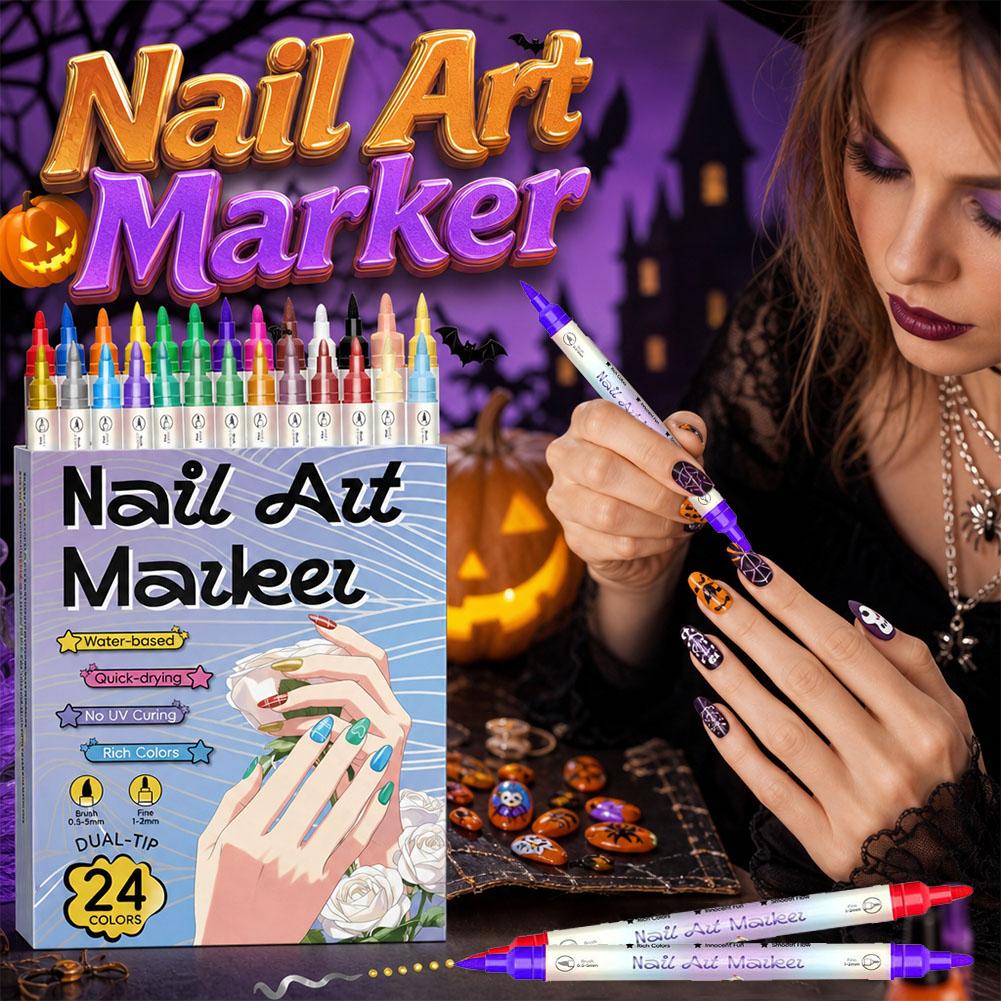 12/24 Farben Dual-Tip Nail Art – Correction Pen Fine Bewertung und Preis