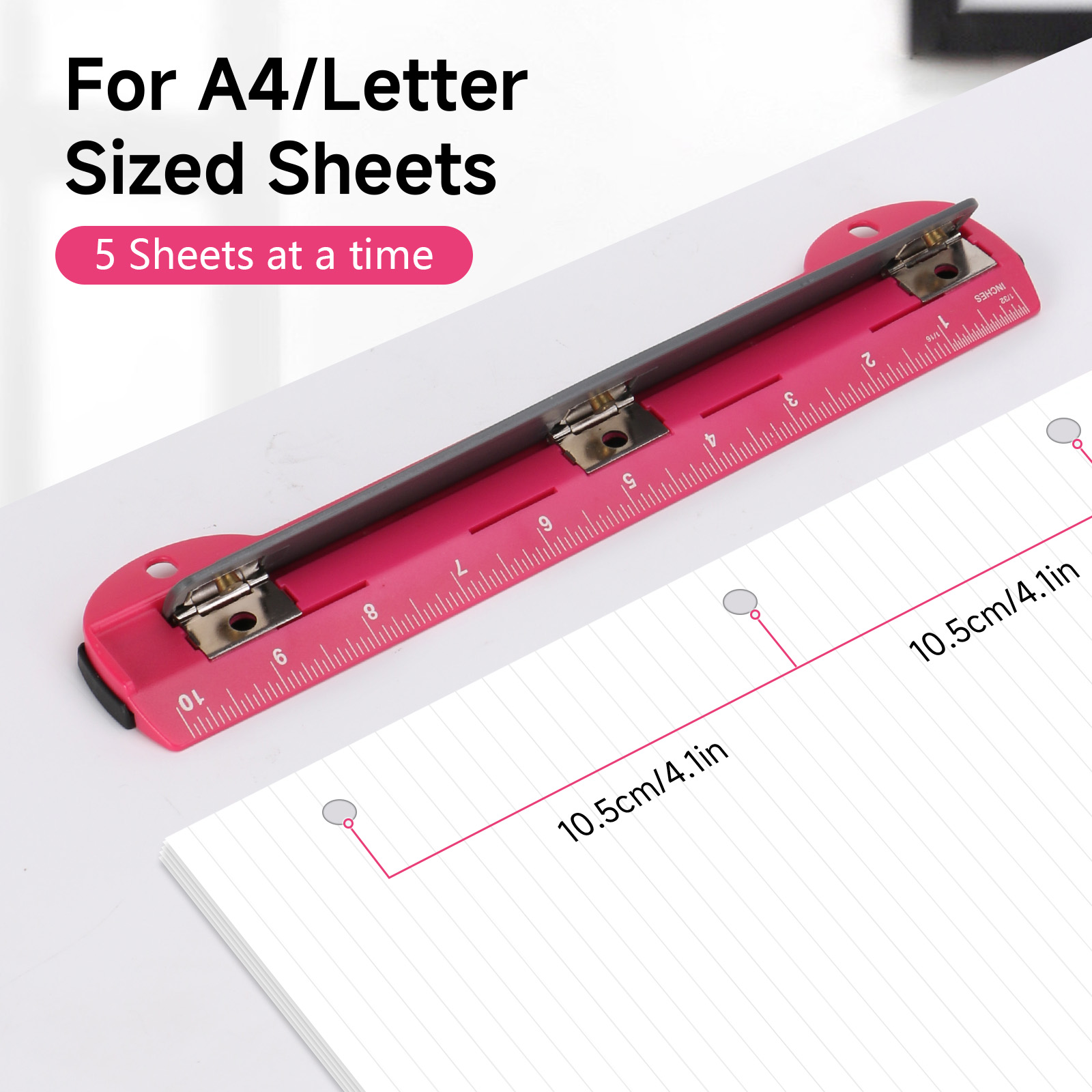 EAGLE 3-Loch-Stanzer für A4/Bu – Binder A4 Lever Bewertung und Preis