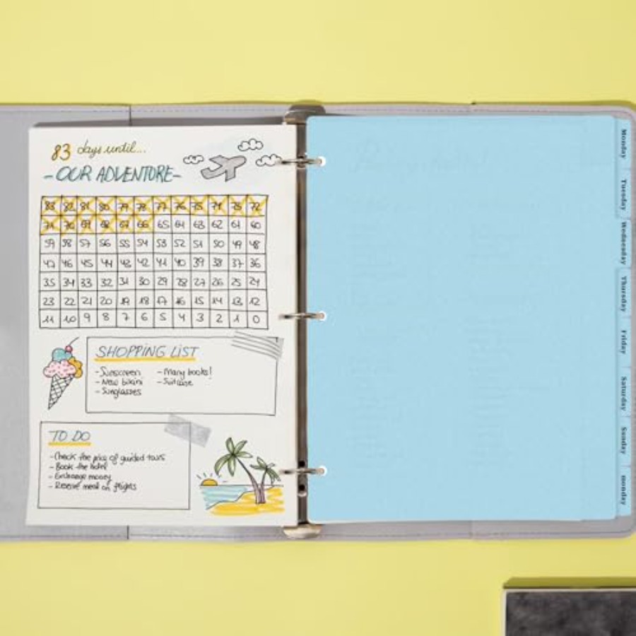 3-Ring-Ordner-Trennblätter mit – Tab Divider A4 Bewertung und Preis