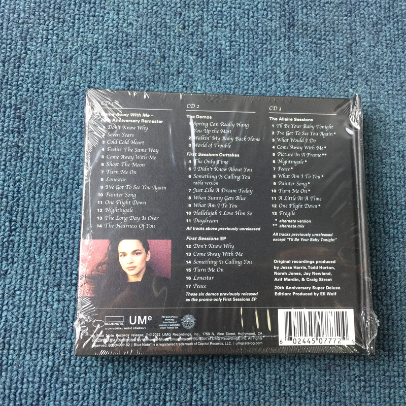 CD Come Away With Me 3CD 20. J – Archive Box Set Bewertung und Preis