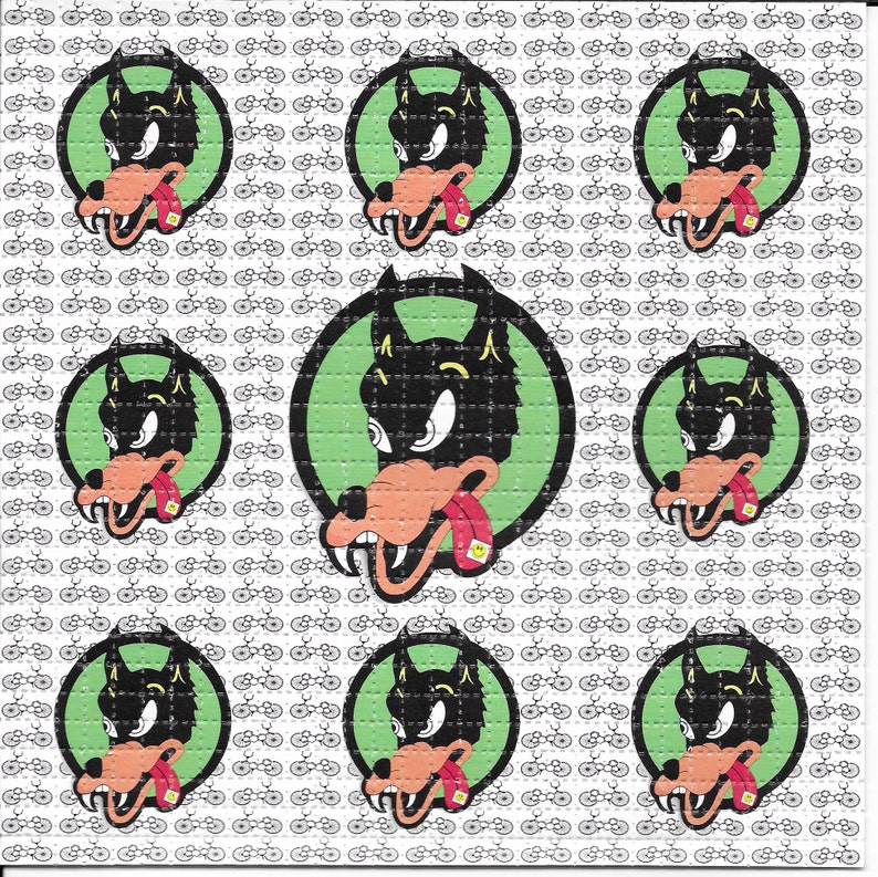 Dire Wolf Psychedelic LSD Säur – Ink Blotter Paper Bewertung und Preis