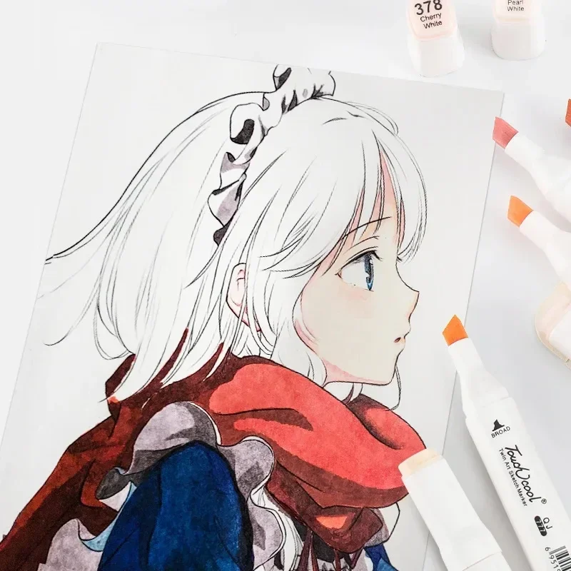6/12/24/30 farben Haut Ton Dua – Copic Marker Sketch Bewertung und Preis