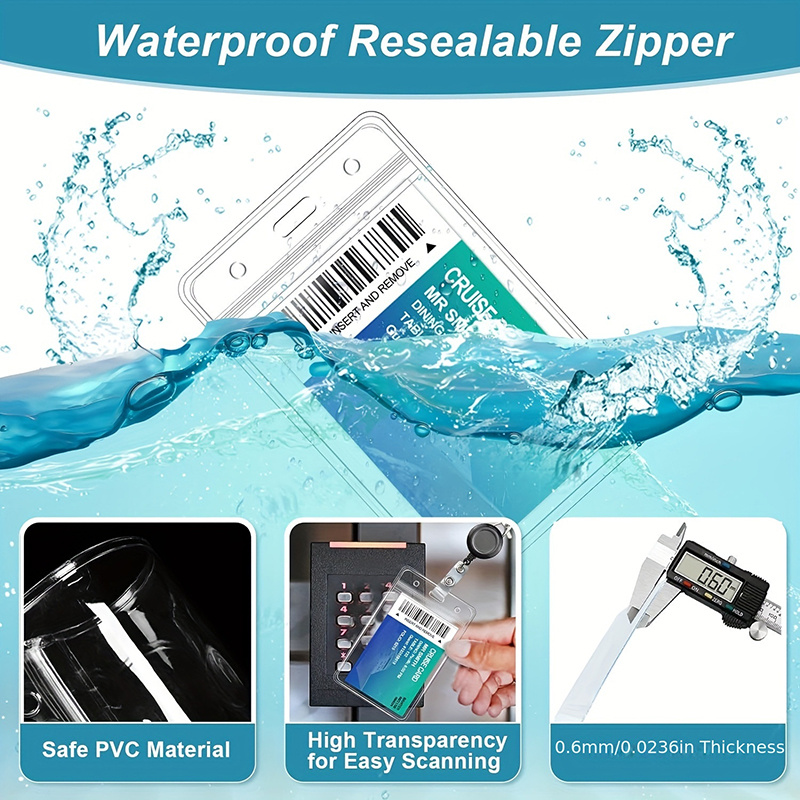 1-3 Stück wasserdichter Auswei – Index Card Holder Bewertung und Preis