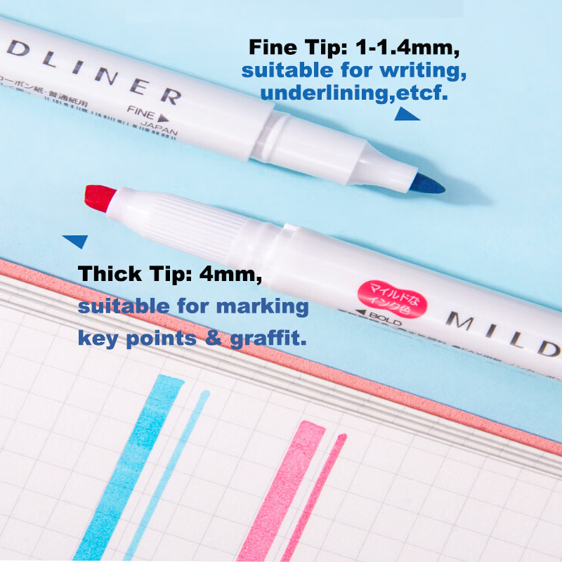 Zebra-Handschriftstift, Mildli – Zebra Pen Mildliner Bewertung und Preis