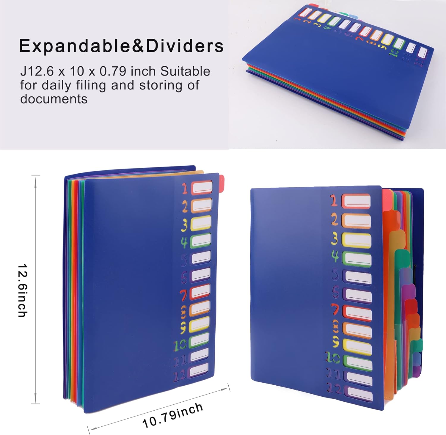 Erweiterbarer Aktenordner mit  – Tab Divider A4 Bewertung und Preis